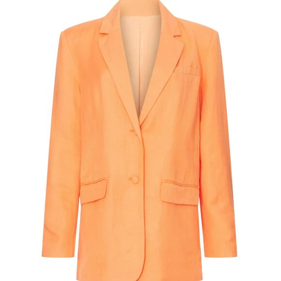 Ashley Park x RTR Orange Blazer M - Picture 2 of 8